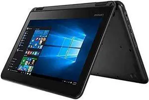 2019 New Lenovo 300e Flagship 2-in-1 Laptop/Tablet for Business or Education, 11.6" HD IPS Touchscreen, Intel Celeron Quad-Core N3450 up to 2.2GHz, 4GB DDR4, 64GB eMMC SSD, WiFi, Webcam, Win 10 S/Pro
