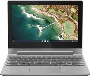Lenovo 11 2-in-1 Chromebook , MediaTek MT8173C, 4 GB RAM, 32GB eMMC Flash Memory , 11.6-inch HD Touch Screen Chromebook, Chrome OS, 802.11ac, Bluetooth, HDMI, Platinum Grey , W/ Silmarils Accessories
