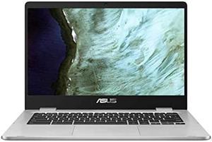 ASUS Chromebook Laptop- 15.6" HD Anti-Glare NanoEdge-Display, Intel Dual Core Celeron N3350-Processor, 4GB-RAM, 64GB eMMC, 180 Degree-Hinge, Chrome OS- C523NA-BCLN6 Silver