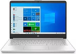 HP 2022 14-inch Full HD Laptop, 11th Gen Intel Core i3-1125G4 Processor, 4GB DDR4 RAM, 128GB SSD, Bluetooth, Wi-Fi, HDMI, Windows 10 Home, Silver, W/ MD Accessories