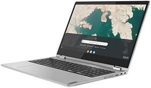 Lenovo Chromebook C340-15 15.6" Full HD 2-in-1 Touchscreen Notebook Computer, Intel Core i3-8130U 2.2GHz, 4GB RAM, 32GB eMMC, Chrome OS, Mineral Gray