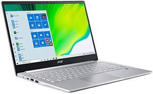 Acer Swift 3 Thin  Light Laptop 14 Full HD IPS AMD Ryzen 5 4500U HexaCore Processor with Radeon Graphics 8GB LPDDR4 256GB NVMe SSD WiFi 6 Backlit Keyboard Fingerprint Reader SF31442R7LH