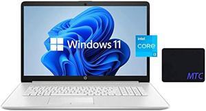 2022 HP Pavilion 17 Laptop, 17.3 FHD Anti-Glare 300 nits, 11th Gen Intel Core i3-1115G4 up to 4.1GHz (Beat i5-8365U), 16GB RAM, 5 Silver 16GB RAM | 512GB SSD hp17 0