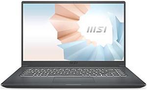 MSI Modern 15A Thin and Light Daily Laptop: 15.6" FHD 1080p, Intel Core i5-10210U, UMA, 8GB, 512GB SSD, Win10, Black (A10M-656)