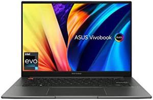 ASUS VivoBook S 14X OLED Laptop 145 28K 1610 120Hz Display Intel Evo Platform Intel Core i512500H CPU 8GB RAM 512GB SSD Windows 11 Home Midnight Black S5402ZADB51