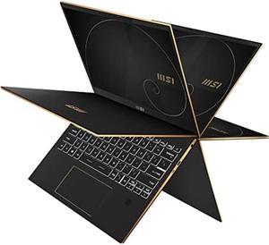 MSI Summit E13 Flip Evo 13.4" FHD+ 120hz Touch 2 in 1 Business Laptop: Intel Core i5-1240P Iris Xe 16GB LPDDR5 512GB NVMe SSD, 360-Degree Flip, Thunderbolt 4, MSI Pen, Win 11 Pro: Ink Black A12MT-003