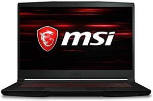 MSI GF63 THIN 9RCX818 156 Gaming Laptop Thin Bezel Intel Core i79750H NVIDIA GeForce GTX 1050 Ti 8GB 256GB NVMe SSD