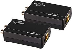 Nexuslink G.hn Ethernet Over Coax Adapter | 1200 Mbps, Fast and Secure Network Performance, Online Gaming and Streaming in Hard-to-Reach Locations, 2 Units (GCA-1200-KIT)