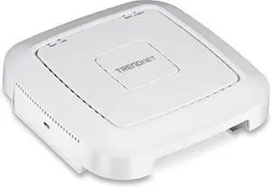 TRENDnet AC1200 Dual Band PoE Access Point, TEW-821DAP, MU-MIMO, 867 Mbps WiFi AC+ 300 Mbps WiFi N Bands, Client Bridge, Access Point, Repeater Modes, Gigabit PoE LAN Port, Captive Portal for Hotspot