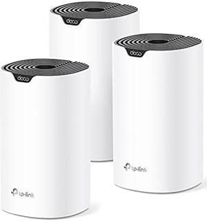 TP-Link Deco Mesh WiFi System (Deco S4) - Up to 5,500 Sq.ft. Coverage, Replaces WiFi Router and Extender, Gigabit Ports, Works with Alexa, 3-pack