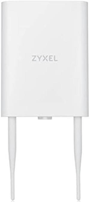 ZyXEL True WiFi6 AX1800 Outdoor Access Point (802.11ax Dual Band), Small Business WiFi w/Smart Mesh, IP55-rated, & MU-MIMO, PoE Powered, Manageable via Nebula APP/Cloud or Standalone [NWA55AXE]