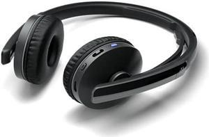 EPOS | Sennheiser Adapt 260 (1000882) Dual Sided Headset, Wireless, Dual-Connectivity Bluetooth, USB-A Dongle Included, UC Optimized and Microsoft Teams Certified, Black