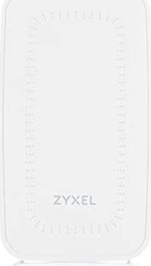 Zyxel 802.11ac Wave 2 Wall-Plate Unified Access Point | Adaptive WiFi and Switch for Hotels (WAC500H )