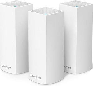 Linksys Velop Intelligent Mesh WiFi System, 3-Pack White (AC3600)