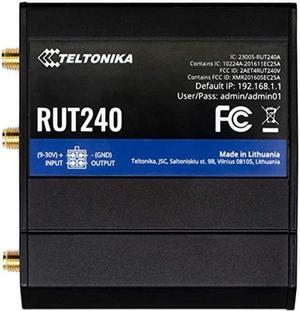 Teltonika RUT2400AU 4G LTE Industrial Network Router with Wi-Fi for AT&T, T-Mobile and Verizon