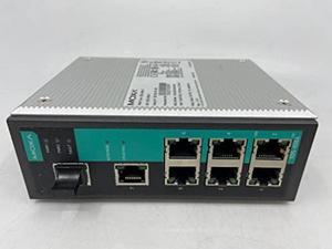 MOXA EDS-408A-T - 8 Ports Entry Level Managed Ethernet Switch with 8 10/100 BaseTx Ports, Port Base VLAN and QoS, -40~75degC