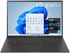 LG Gram 17Z95P Laptop 17 UltraLightweight IPS 2560 x 1600 Intel Evo 11th gen CORE i7  16GB RAM 2TB SSD Windows 11 Home 80Wh Battery Alexa Builtin 2X USBC HDMI USBA  Black