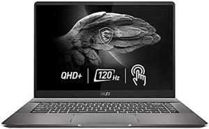 MSI Creator Z16 Professional Laptop 16 QHD 1610 120Hz Touch Display Intel Core i7 11800H NVIDIA GeForce RTX 3060 32GB RAM 1TB NVME SSD Thunderbolt 4 Win10 PRO Lunar Gray A11UET013