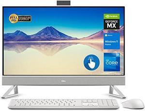 Dell Inspiron 7000 AllinOne Desktop 27 FHD Touchscreen 12th Gen Intel Core i71255U GeForce MX550 32GB RAM HDMI RJ45 WiFi 6 Windows 11 Home White