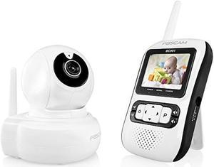Foscam Baby Monitor Surveillance Camera, White/Black (BC901)