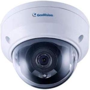 Geovision GV-TDR4703-2F 4MP IR WDR Pro 3DNR Outdoor Network Dome Camera with 2.8mm Fixed Lens, RJ45 Connection