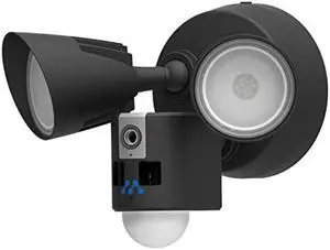 Momentum Aria Outdoor Floodlight Camera Motion-Activated HD Security Cam 2-Way Talk, Siren, LED Bulbs for iOS & Android