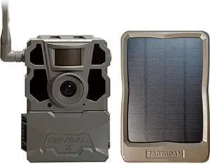 TACTACAM Reveal X Gen 2.0 LTE Cellular Trail Camera Reveal External Solar Panel
