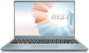 MSI Modern 14 Professional Laptop 14 IPSLevel Thin Bezel Display Intel Core i51135G7 Intel Iris Xe 8GB RAM 512GB NVMe SSD Win10 Carbon Gray B11MO210