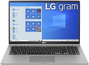 LG Gram 15Z995Laptop 156 IPS UltraLightweight 1920 x 1080 10th Gen Intel Core i5  8GBRAM 512GB SSD Windows 10 Home 17 HourBattery USBC HDMI Headphone Input  Silver