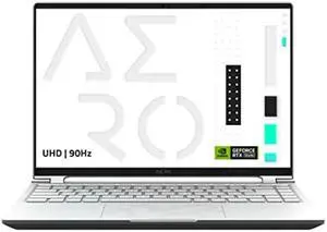 GIGABYTE AERO 14 OLED: 14.0" 16:10 Thin Bezel 2.8K QHD+ 2880x1800 90Hz OLED, NVIDIA GForce RTX 4050 GPU 6GB GDDR6, Intel Core i7-13700H, 16GB DDR5 RAM, 1TB SSD, Win11 Home (AERO 14 OLED BMF-72USBB4SH)