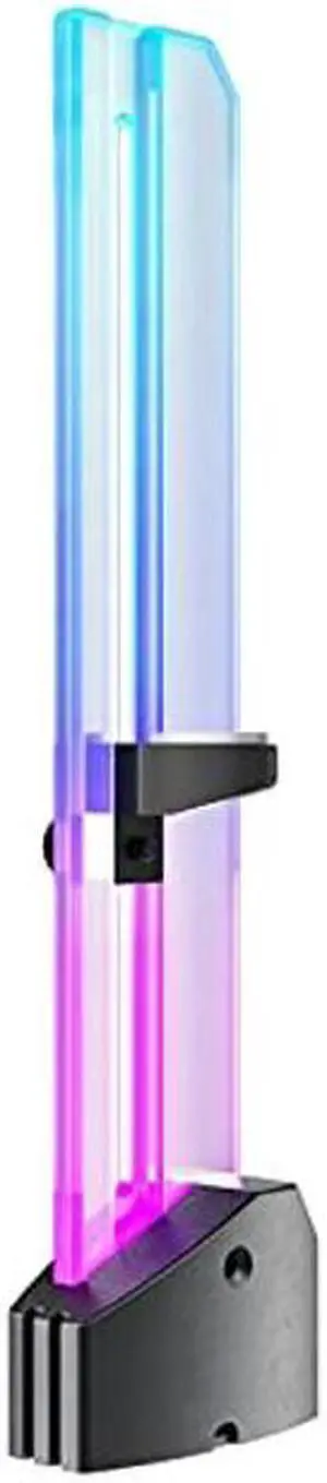 upHere 5V Addressable RGB Graphics Card GPU Brace Support Video Card Sag Holder,Built-in 5V ARGB Lamp,Adjustable Height Support,GH03ARGB
