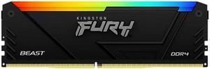 Kingston Fury Beast RGB 16GB 3200MT/s DDR4 CL16 DIMM Computer Memory KF432C16BB12A/16