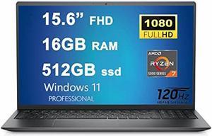 Dell Inspiron 15 3000 3525 Business Laptop 156 FHD 120Hz WVA AntiGlare Narrow Border Display AMD Ryzen 5000 Series OctaCore Ryzen 7 5825U 16GB RAM 512GB SSD HDMI MaxxAudio Win11Pro Carbon Black