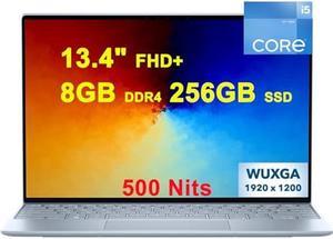 Dell XPS 13 9315 Thin and Light Business Laptop  134 FHD 500 nits  12th Gen Intel 10core i51230U  8GB DDR4 256GB SSD  Backlit Thunderbolt 4 Intel Killer 1675 Win11 Blue