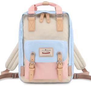 himawari Girls Backpack/Travel Backpack for Women 14.9" College Backpack Vintage Waterproof School Bag , Work Backpack for 14inch Laptop(HM-38#)