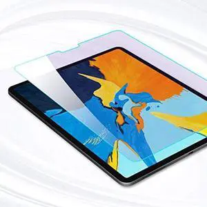 PERFECTSIGHT Anti Blue Light Screen Protector Compatible with iPad Air 5 2022/ Air 4 10.9 inch 2020/ iPad Pro 11 (2022/2021/2020/2018 Model), HD Clear Eye Protection Anti Fingerprint Tempered Glass