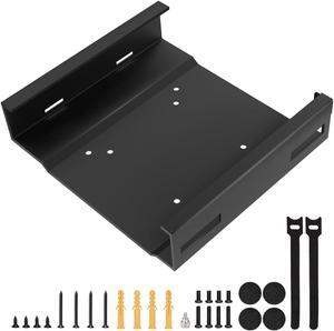 Mini PC Vesa Mount for Dell Micro Mount, Mount for Dell OptiPlex Micro Form Factor Case, for Dell MFF 7010 7080 5070 3000 7060 7090 3060 3040 3046 3050 3090 7080XE and More, VESA and Under Desk Mount