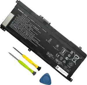 SUNNEAR SA04XL L43267-005 Laptop Battery Replacement for HP Envy X360 15-DR 15-DS 15M-DR 15M-DS 15Z-DS 15T-DR 17-CG 17M-CG 17T-CG 15-dr1xxx 15m-ds0011dx 15m-dr0012dx Series L43248-541 HSTNN-OB1G