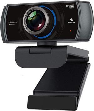 NexiGo N980P 1080P 60FPS Webcam with Microphone and Software Control, USB Computer Camera, Built-in Dual Noise Reduction Mics, 120deg Wide-Angle for Zoom/Skype/FaceTime/Teams, PC Mac Laptop Desktop