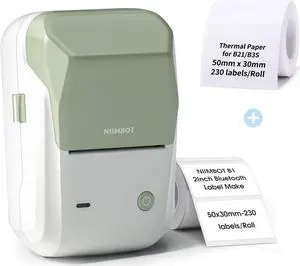 NIIMBOT B1 Label Maker with 2 Roll Label Tape