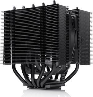 Noctua NH-D12L chromax.Black, Low-Height Dual-Tower CPU Cooler (120mm, Black)