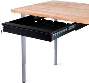 Penn Elcom Under Desk Laptop Drawer, Lockable, for 17 Laptops - Premium Sliding Security Drawers - Model EX-6201B
