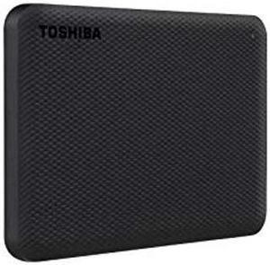 Toshiba Canvio Advance 2TB Portable External Hard Drive USB 3.0, Black - HDTCA20XK3AA