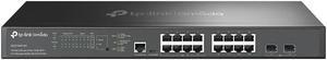 TP-Link Omada SG3218XP-M2 | 16 Port Multi-Gig 2.5G PoE Switch, 2x10GE SFP+ Port, 8 PoE+ Port@240W | L2+ Smart Managed | Support Omada SDN | Static Routing, IGMP Snooping, Abundant Security Features