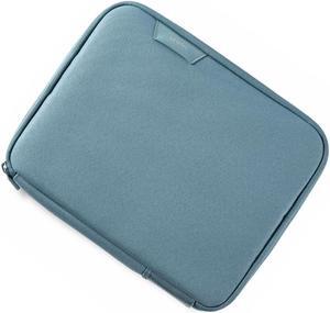 Folio Tablet Pouch Family, Work Travel Cable Organizer and Tech Case for Electronic Essentials and Accessories, 11-Inch iPad Pro, with Label Identification, in Arctic Blue