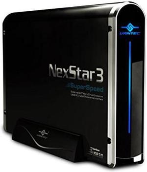 Vantec NexStar3 SuperSpeed 3.5" SATA to USB 3.0 & eSATA External Hard Drive Enclosure (NST-380SU3-BK)