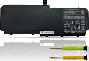 UGXKNAE AM06XL Laptop Battery Compatible with HP ZBook 17 G5 G6 Series Notebook AMO6XL HSTNN-IB8G L07350-1C1 L07044-855 AM06095XL HSN-Q12C 11.55V 95.9Wh 8310mAh 6-Cell