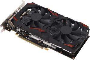 VBESTLIFE RX 580 Graphics Card, 256 Bit 8GB GDDR5 Computer Gaming Graphics Cards with, DVI, 16 PCI Express 3.0, Support 4K@60Hz HD, Dual Fans, for PC Gaming (580 8G D5)
