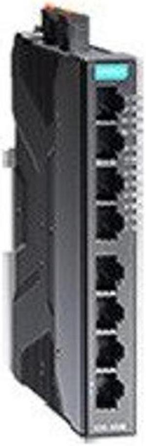 MOXA SDS-3008 - Compact Industrial 8 Ports Smart Ethernet Switch, -10 to 60degC Operating Temperature, Dual 12/24/48VDC Power Inputs