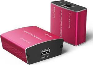 MT-VIKI USB Extender Over Cat5e or Cat6 328ft, USB 2.0 Extender by Ethernet Cable, Extend USB Data up to 328ft 100 Meters